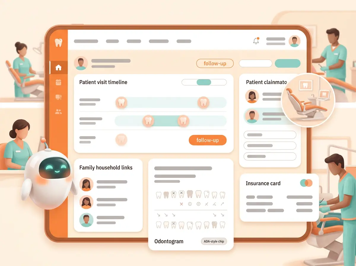 Visit timeline — SAMPLE